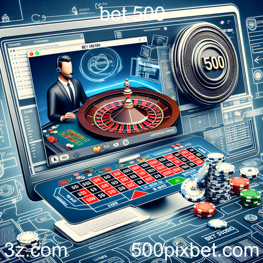 Viva a Emoção do Cassino ao Vivo no Bet 500